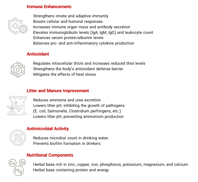 VinAcid - Herbal Acidifier for Poultry