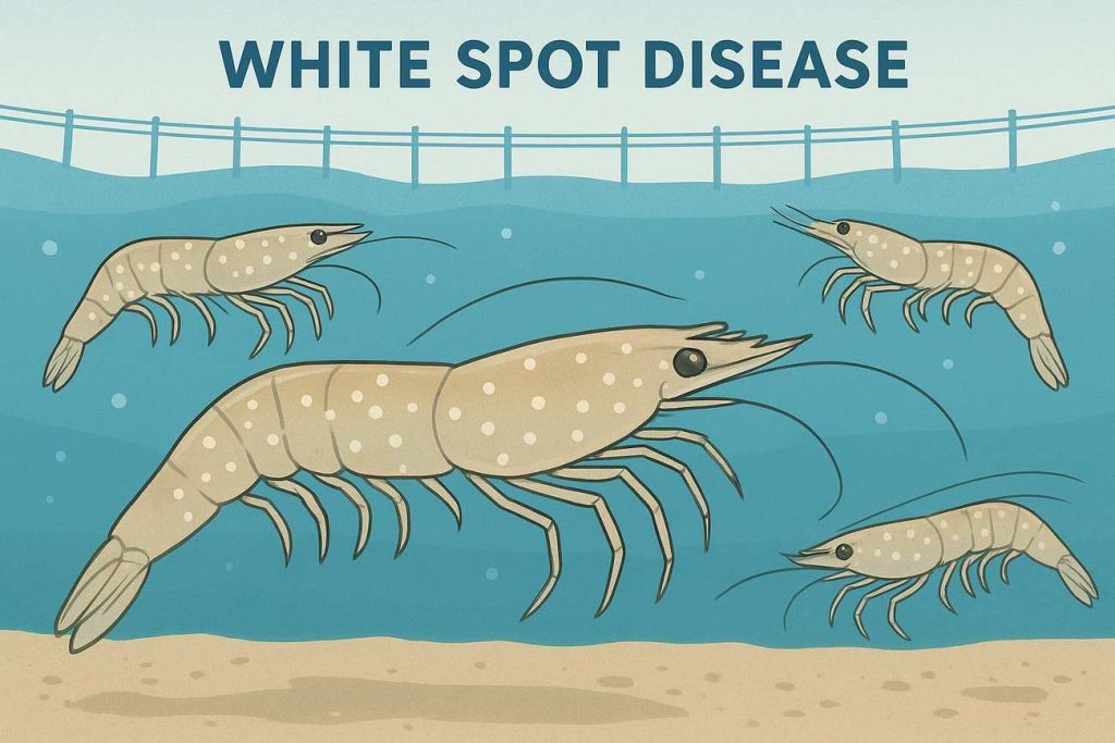 بیماری لکه سفید میگو (WSD) قاتل خاموش مزارع پرورش میگو