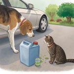 مسمومیت با ضد یخ در حیوانات خانگی