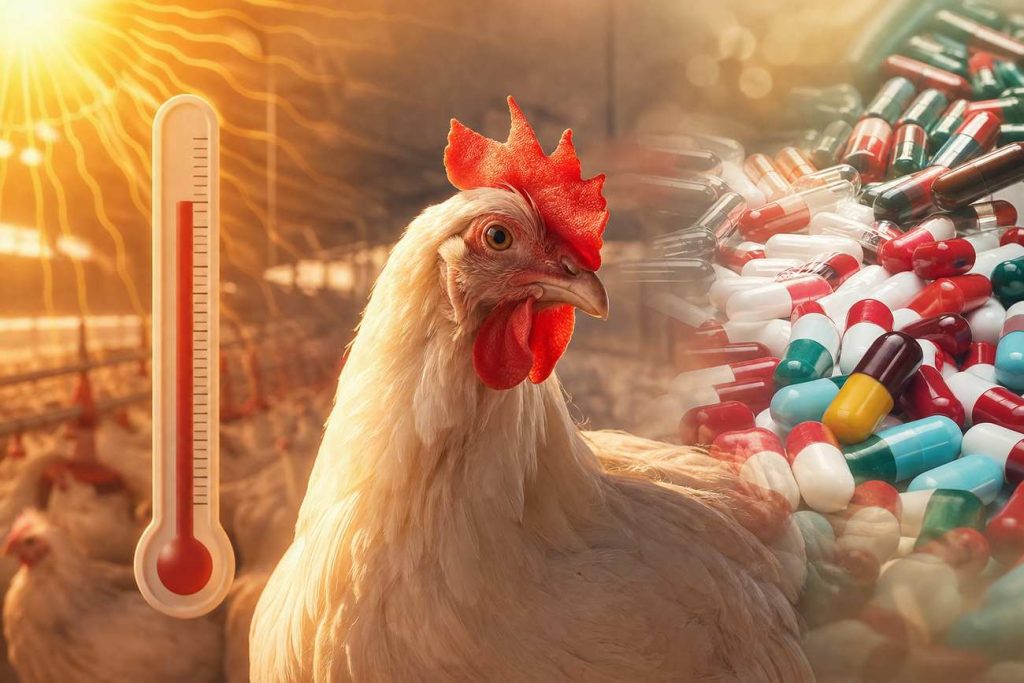 گرمای تابستان، دروازهای بهسوی مقاومت آنتیبیوتیکی در طیور